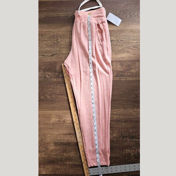 SplitS59 Reena Modal Fleece 7/8 Sweatpants Joggers, S, Grapefruit - Picture 5 of 8